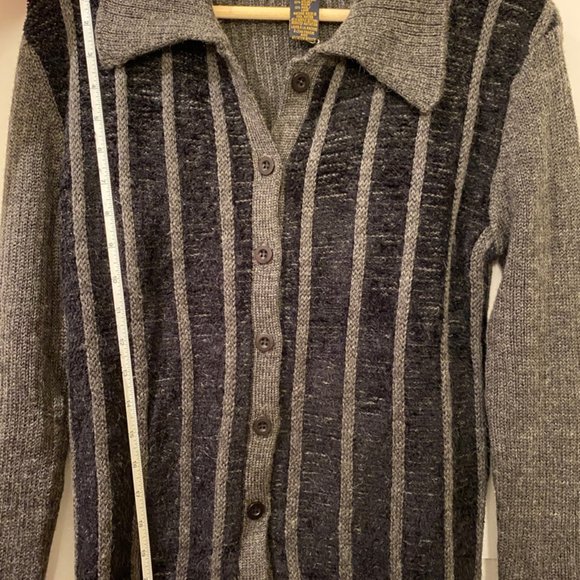 *90s* Dex Cropped Cardigan Size L - Picture 5 of 6